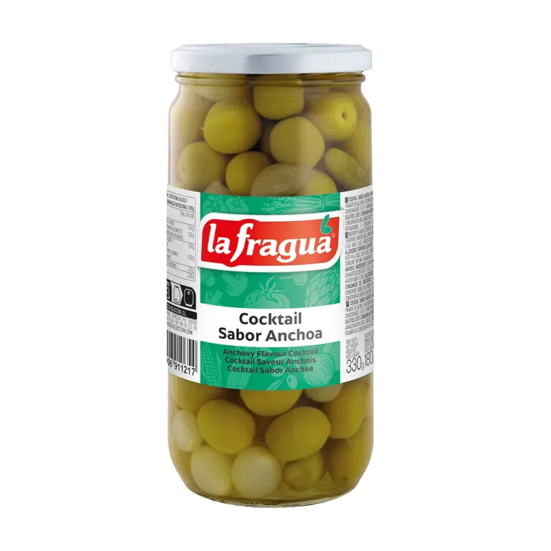Cocktail Sabor Anchoa I Tarro-720 · 12 unidades · La Fragua