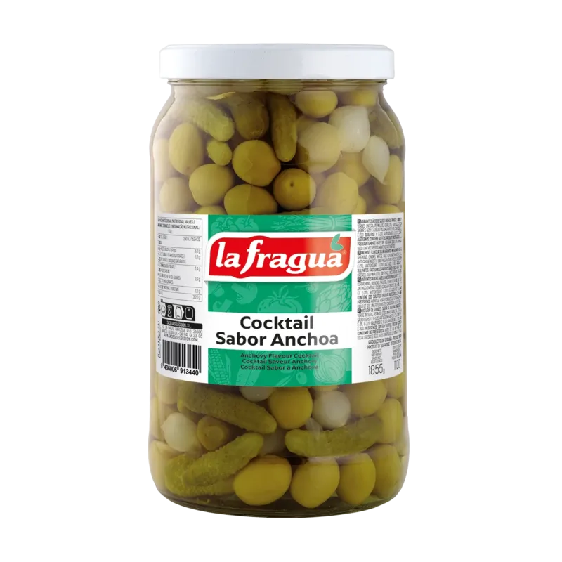Cocktail Sabor Anchoa I Tarro 1/2 Galón (2 kg) · 6 unidades · La Fragua