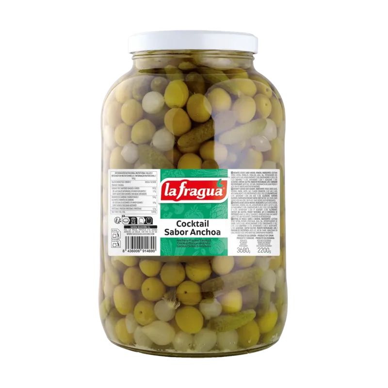 Cocktail Sabor Anchoa I Tarro Galón (5 kg) · 3 unidades · La Fragua