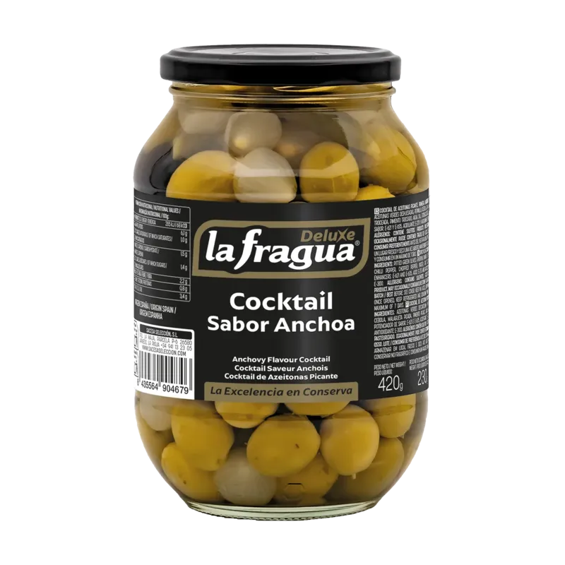 Cocktail Sabor Anchoa I Tarro-850 · 6 unidades · La Fragua