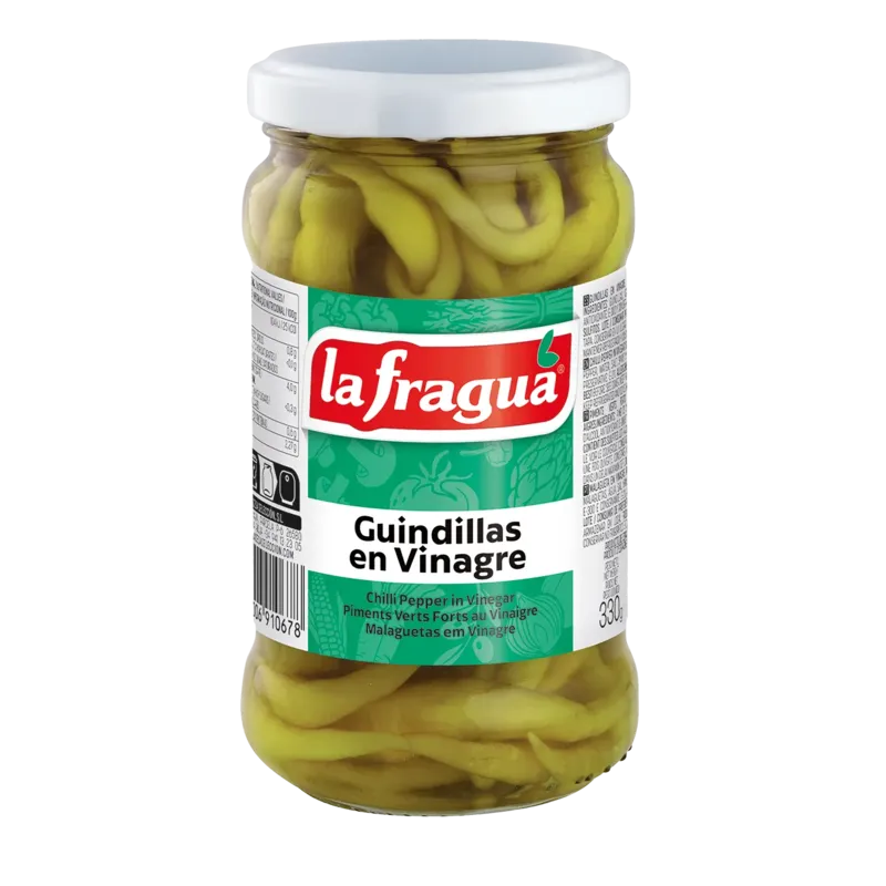 Guindillas en Vinagre I Tarro-314 · 24 unidades · La Fragua