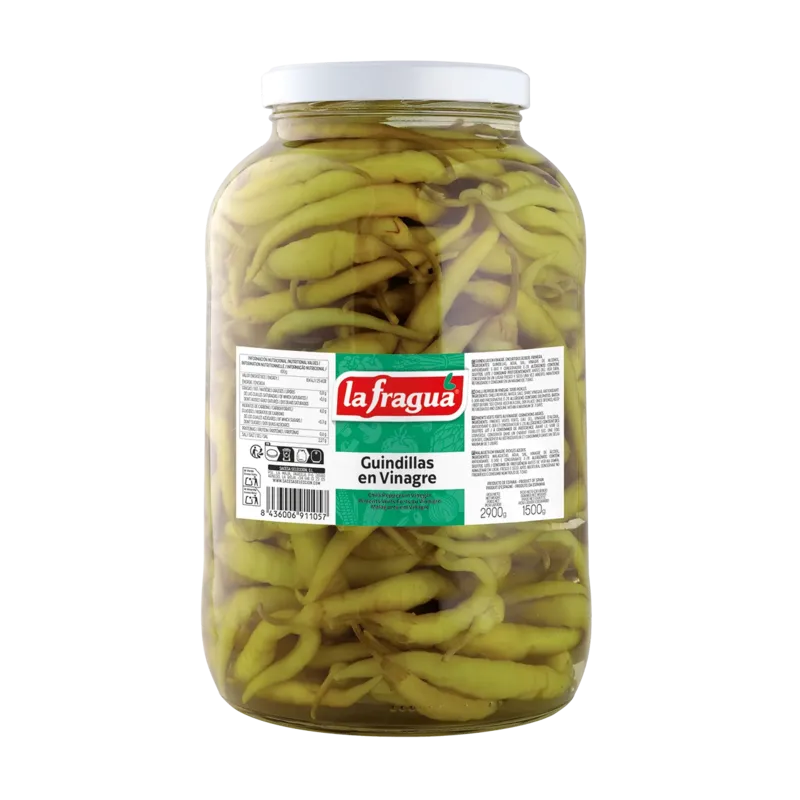 Guindillas en Vinagre I Tarro Galón (5 kg) · 3 unidades · La Fragua