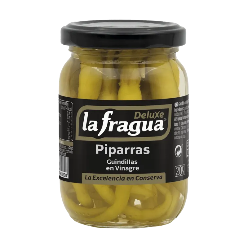 Guindilla-Piparra en Vinagre Extra Tarro-209 · 12 unidades · La Fragua