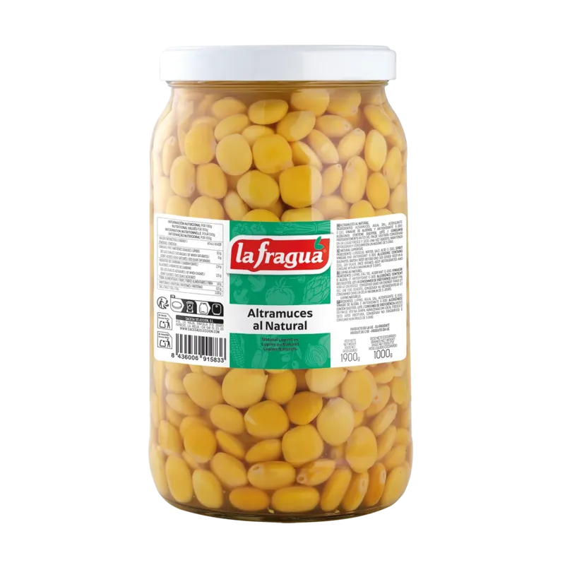 Altramuces Tarro 1/2 Galón (2 kg) · 6 unidades · La Fragua