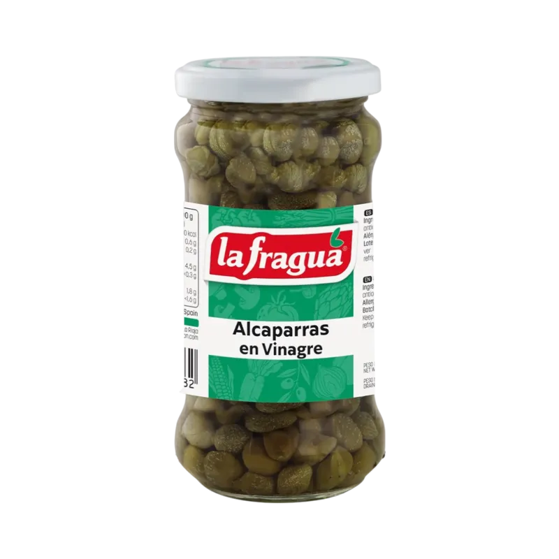 Alcaparras en Vinagre I Tarro-314 · 12 unidades · La Fragua