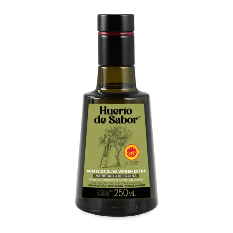 Aceite de Oliva Virgen Extra Arbequina Cristal 250 ml Acidez: <= 0,8º · 12 unidades · La Fragua