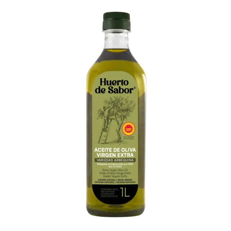Aceite de Oliva Virgen Extra Arbequina PET 1 L Acidez: <= 0,8º · 12 unidades · La Fragua
