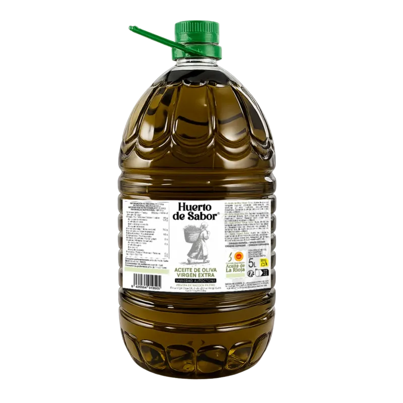 Aceite de Oliva Virgen Extra PET 5 L Acidez: <= 0,8º · 3 unidades · La Fragua
