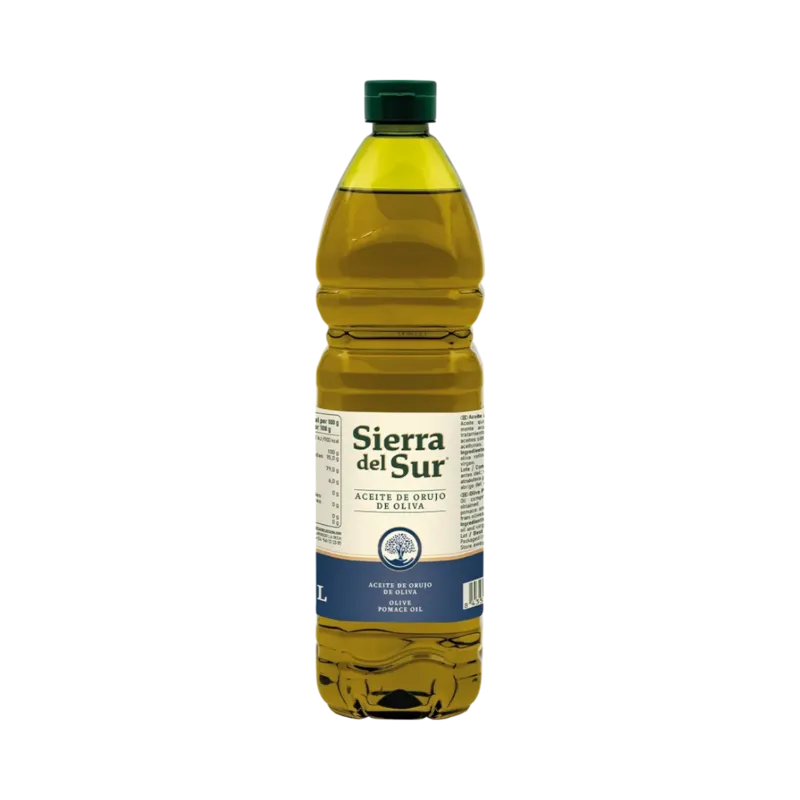 Aceite de Orujo de Oliva PET 1 L Acidez: <= 1º · 15 unidades · La Fragua