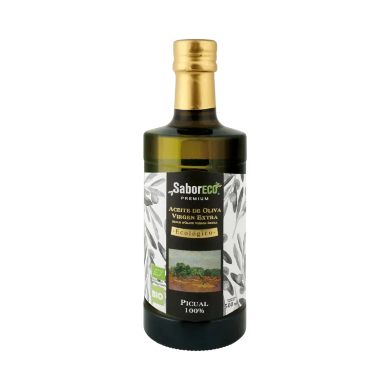 Aceite de Oliva Virgen Extra Picual BIO 500 ml · 6 unidades · La Fragua
