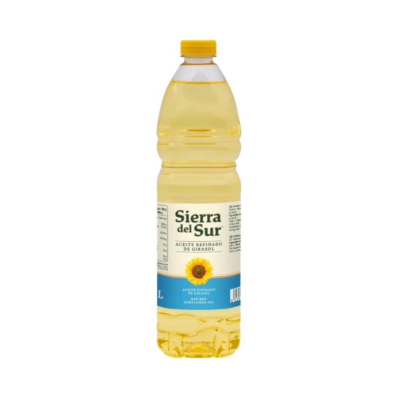 Aceite de Girasol PET 1 L Acidez: <= 0,2º · 15 unidades · La Fragua