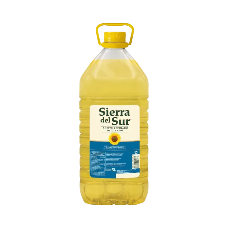 Aceite de Girasol PET 5 L Acidez: <= 0,2º · 3 unidades · La Fragua