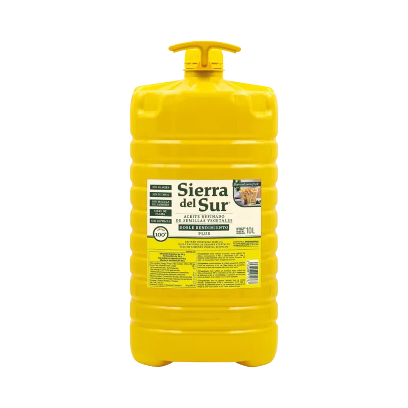 Aceite Freidora Doble Rendimiento Plus PET 10 L Acidez: <= 0,2º · 2 unidades · La Fragua