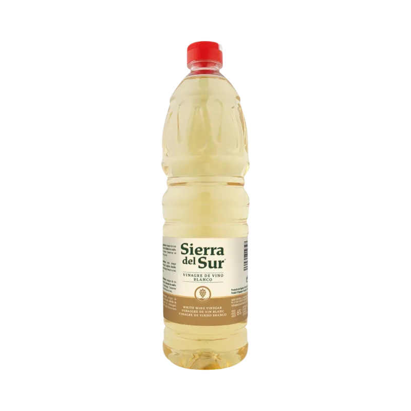 Vinagre de Vino Blanco PET 1 L Acidez: 6 % · 12 unidades · La Fragua