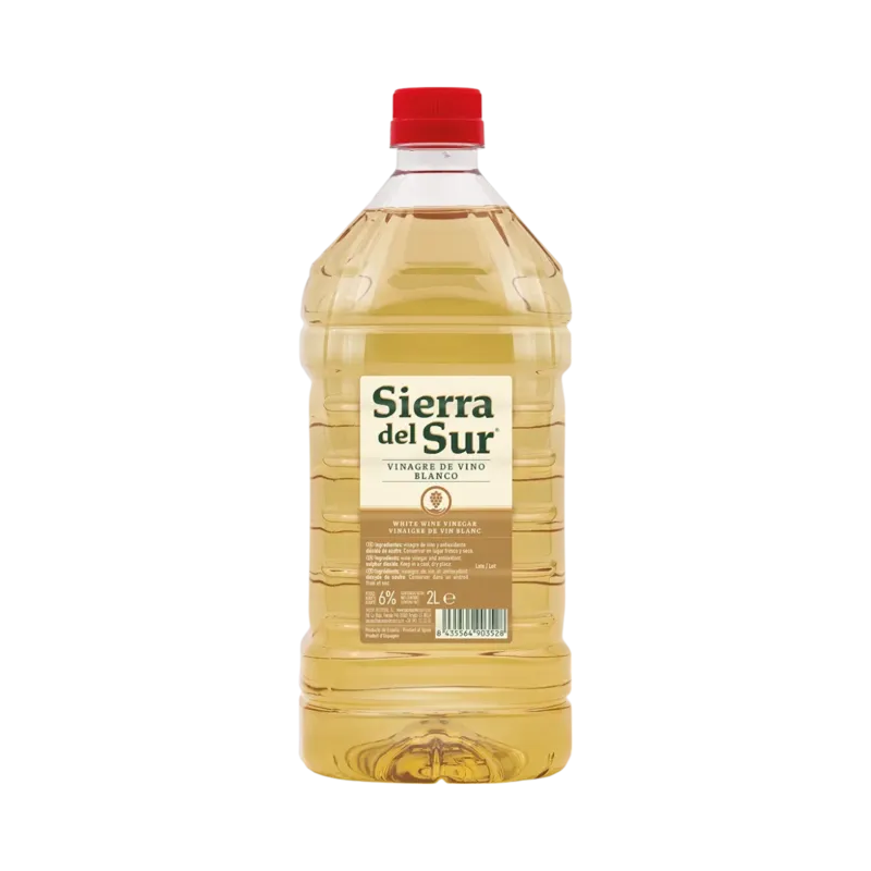 Vinagre de Vino Blanco PET 2 L Acidez: 6 % · 6 unidades · La Fragua