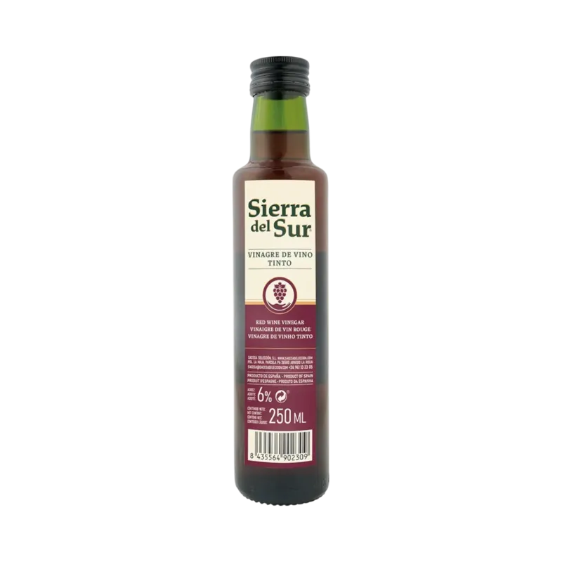 Vinagre de Vino Tinto Botella 250 ml Acidez: 6 % · 12 unidades · La Fragua