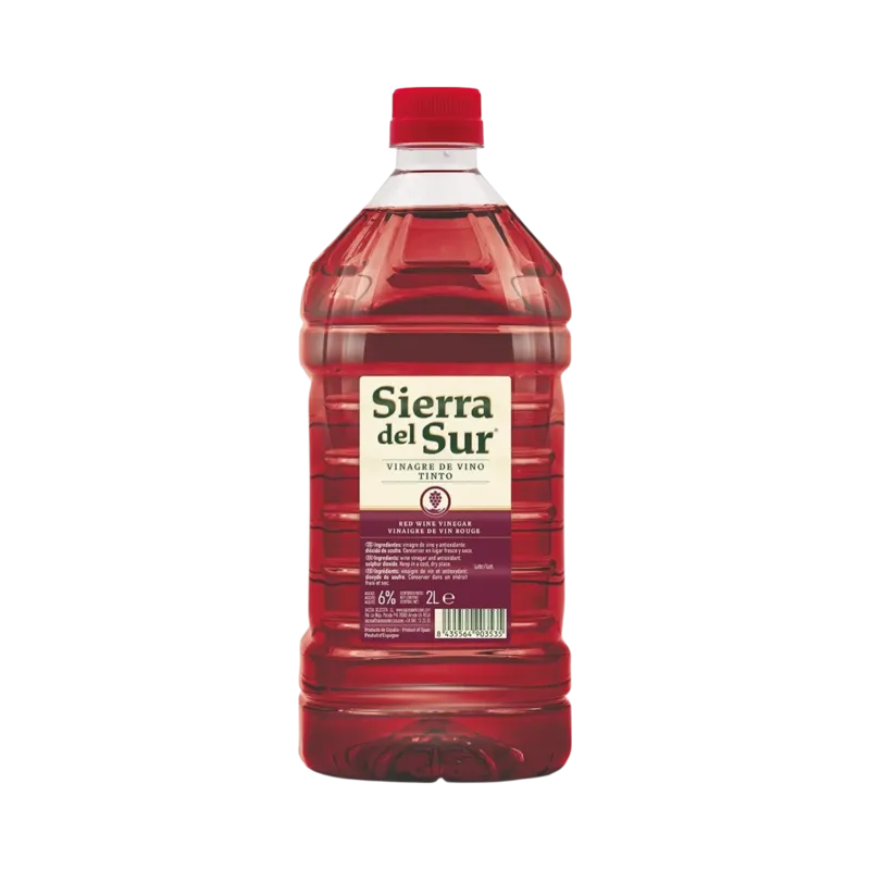 Vinagre de Vino Tinto PET 2 L Acidez: 6 % · 6 unidades · La Fragua