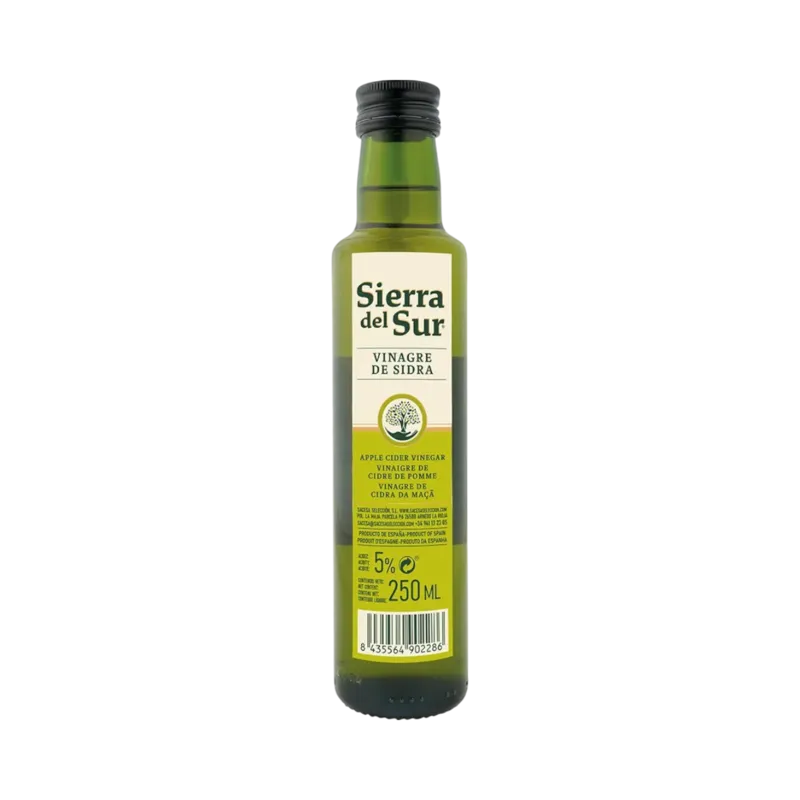 Vinagre de Manzana (Sidra) Botella 250 ml Acidez: 5 % · 12 unidades · La Fragua