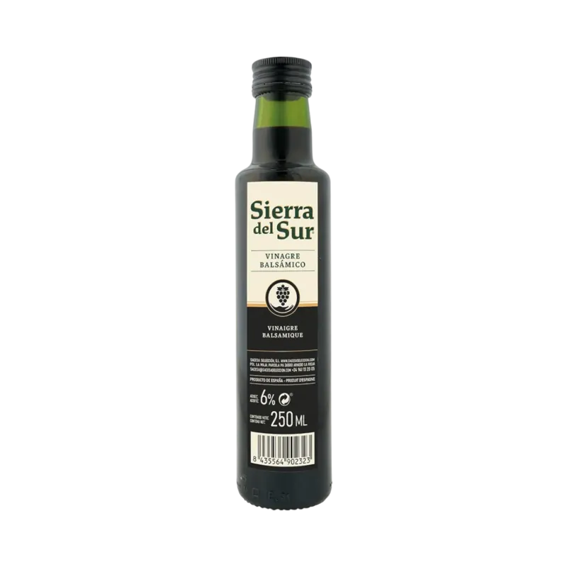 Vinagre Balsámico Botella 250 ml Acidez: 6 % · 12 unidades · La Fragua