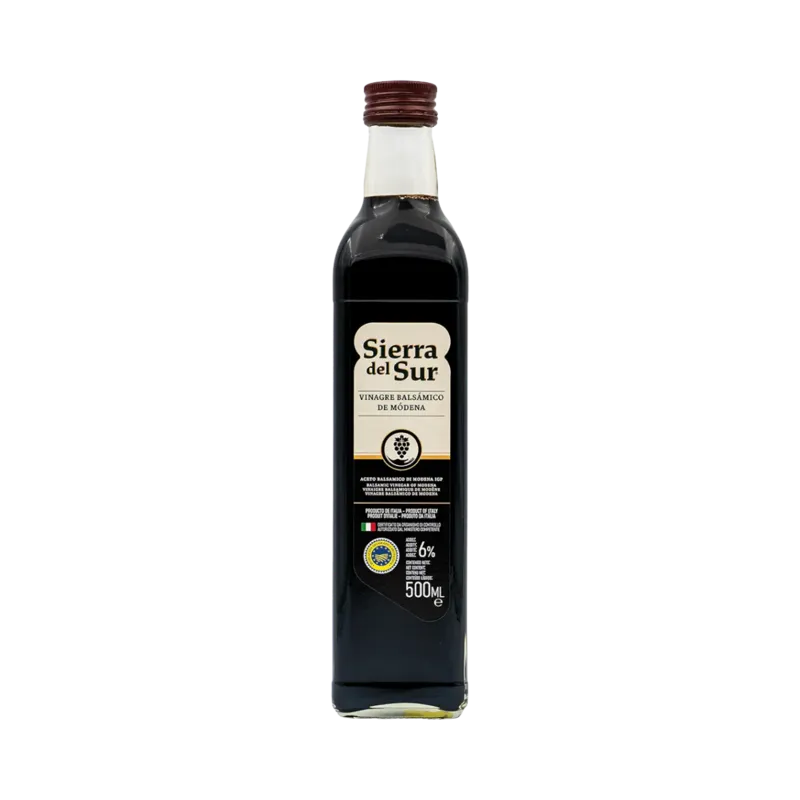Vinagre Balsámico de Módena IGP Botella 500 ml Acidez: 6% · 12 unidades · La Fragua