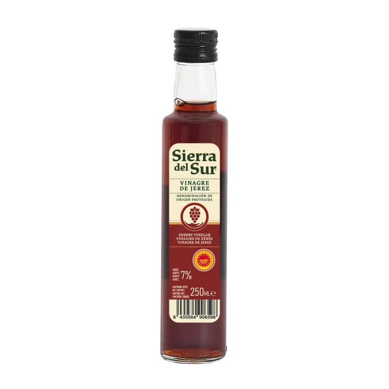 Vinagre de Jerez Botella 250 ml D.O.P. - Acidez: 7 % · 12 unidades · La Fragua