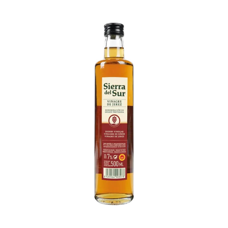 Vinagre de Jerez Botella 500 ml D.O.P. - Acidez: 7 % · 12 unidades · La Fragua