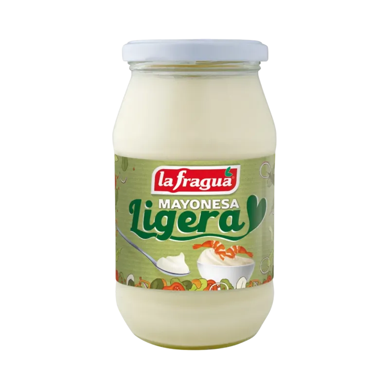Mayonesa Ligera (33% Aceite) Tarro 1/2 kg · 12 unidades · La Fragua