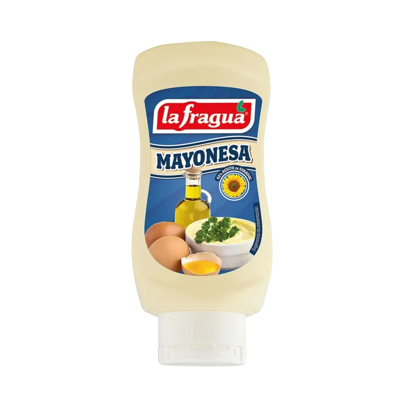 Mayonesa (65% Aceite Girasol) Bote 300 g · 12 unidades · La Fragua