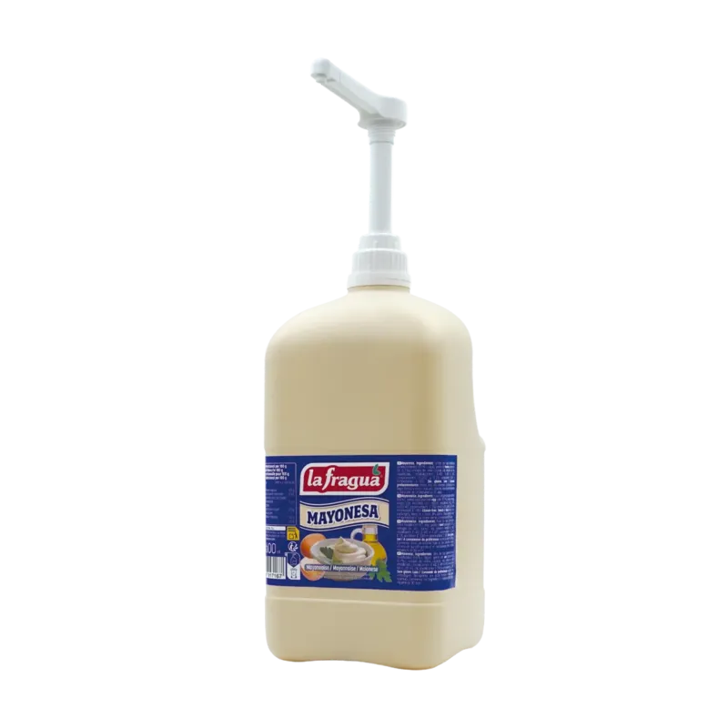 Mayonesa (65% Aceite) Garrafa 5 kg + Dosificador · 3 unidades · La Fragua