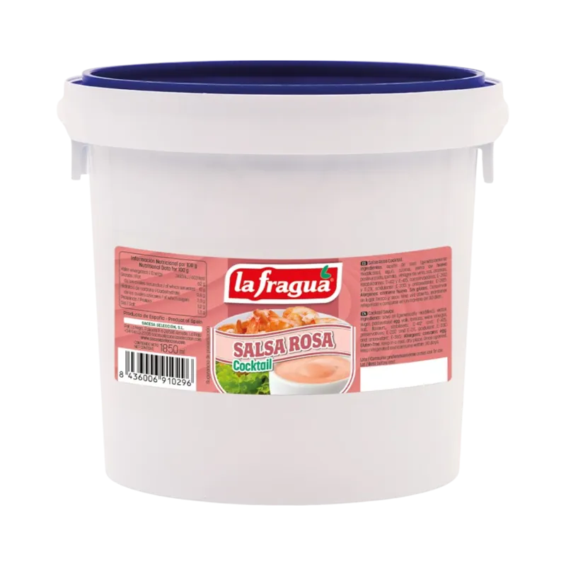 Salsa Rosa - Cocktail Cubo 2 kg · 4 unidades · La Fragua