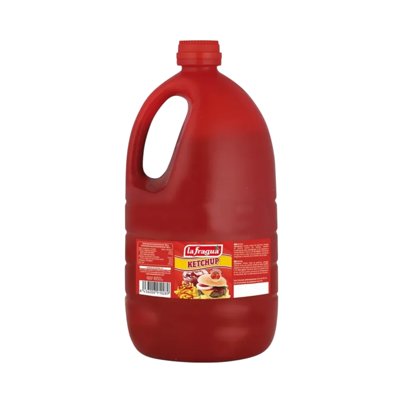 Ketchup Garrafa 2 kg · 6 unidades · La Fragua