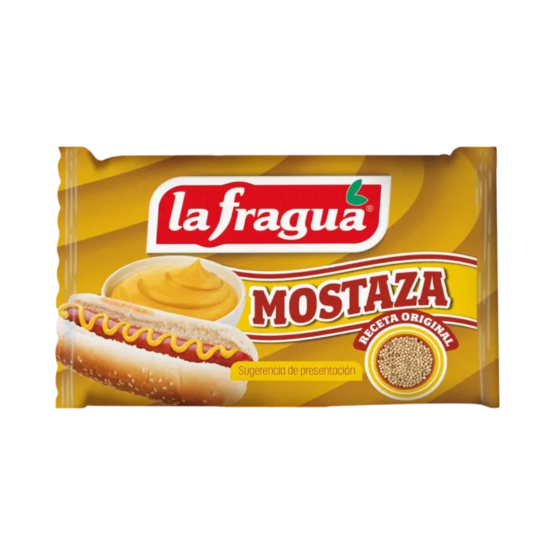 Mostaza Monodosis 6 g · 250 unidades · La Fragua