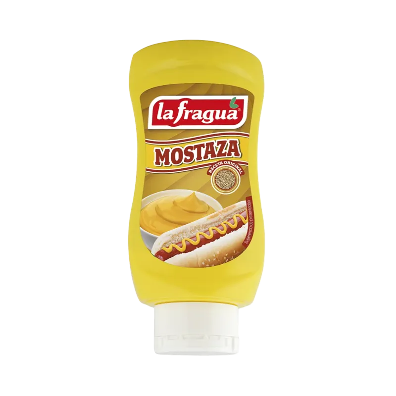 Mostaza Bote 300 g · 12 unidades · La Fragua