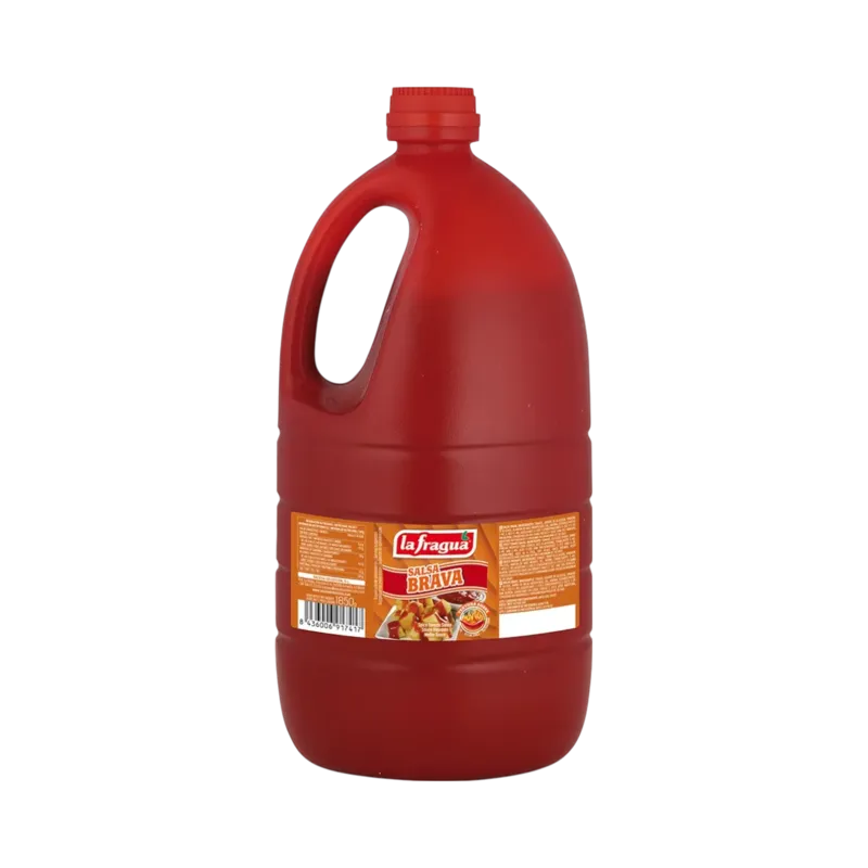 Salsa Brava Picante Garrafa 2 kg · 6 unidades · La Fragua