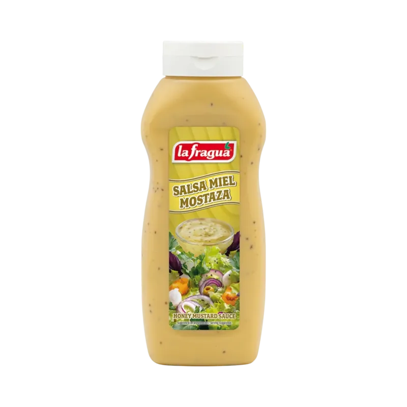 Salsa Miel y Mostaza Bote 1 kg · 8 unidades · La Fragua