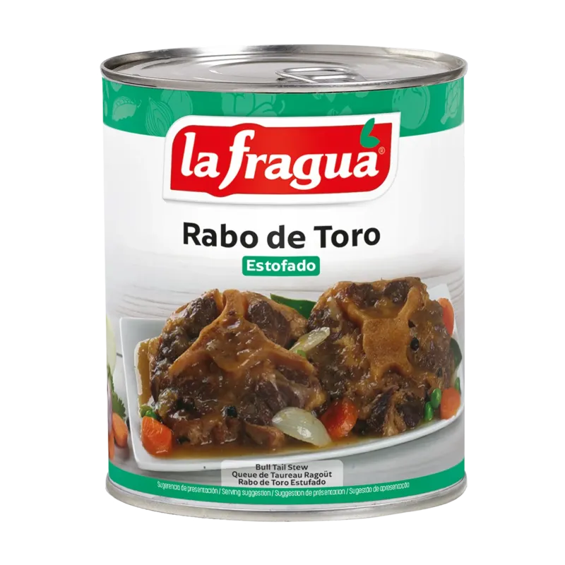 Rabo de Toro Estofado Lata 1 kg F.A. · 12 unidades · La Fragua