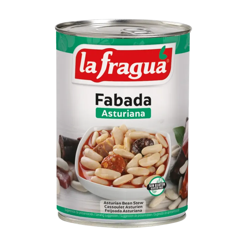 Fabada Asturiana Lata 1/2 kg F.A. - Apilable · 12 unidades · La Fragua