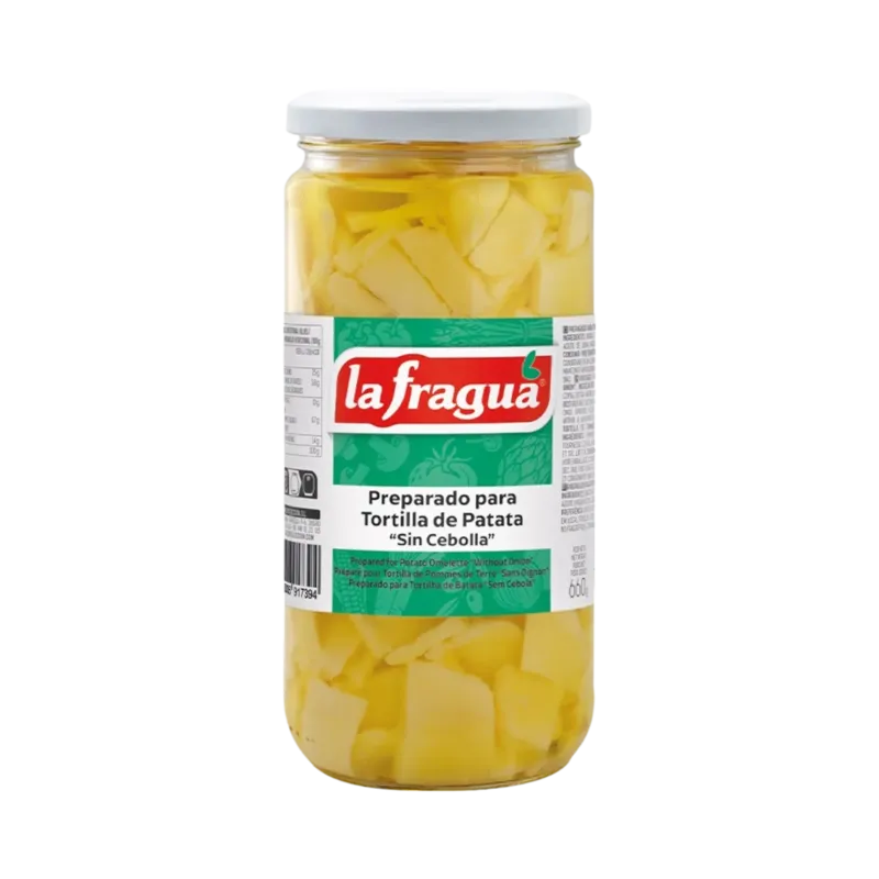 Preparado de Tortilla de Patata Tarro-720 · 12 unidades · La Fragua
