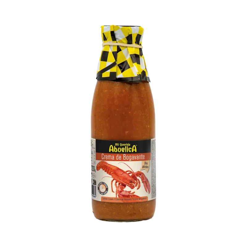 Crema de Bogavante Botella 750 ml · 12 unidades · La Fragua