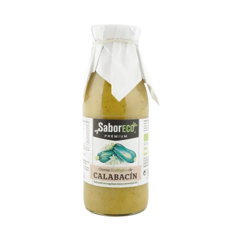 Crema de Calabacín BIO Botella 1/2 L · 6 unidades · La Fragua