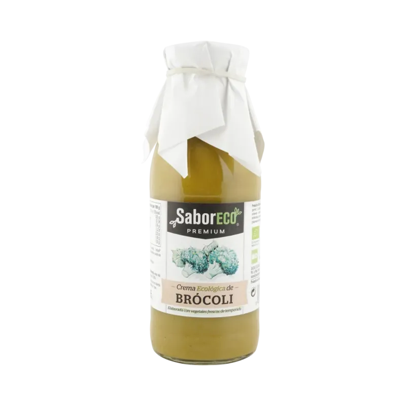 Crema de Brócoli BIO Botella 1/2 L · 6 unidades · La Fragua