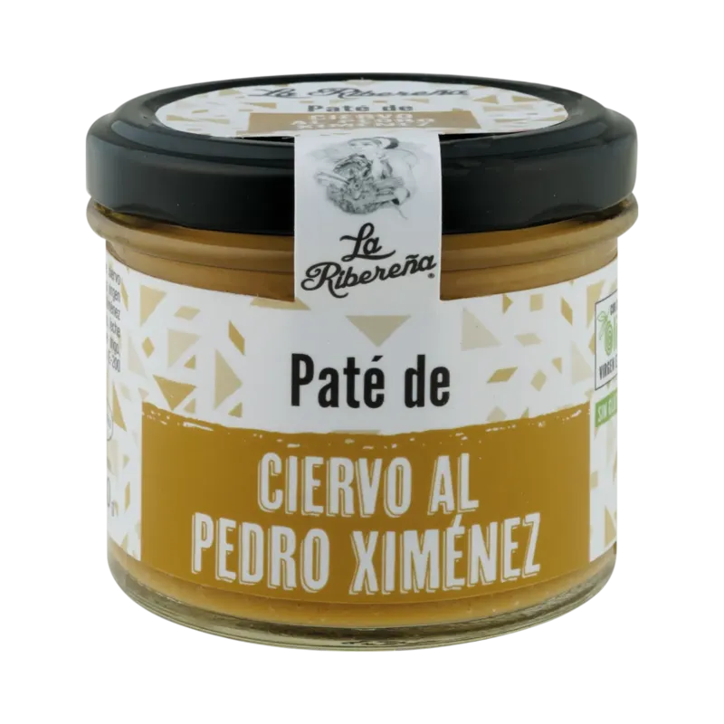 Paté de Ciervo al Pedro Ximénez Tarro-110 g · 12 unidades · La Fragua
