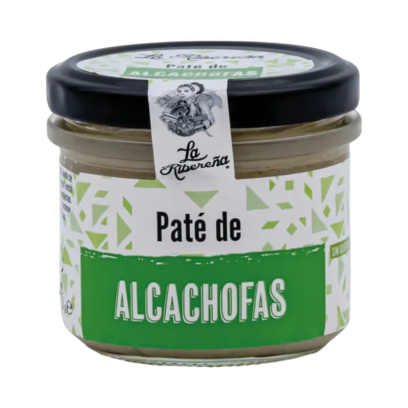 Paté de Alcachofas Tarro-110 g · 12 unidades · La Fragua