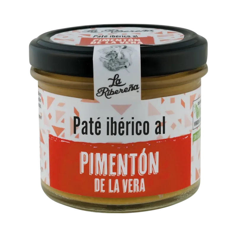 Paté de Pimentón de la Vera Tarro-110 g · 12 unidades · La Fragua
