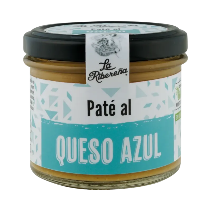 Paté al Queso Azul Tarro-110 g · 12 unidades · La Fragua