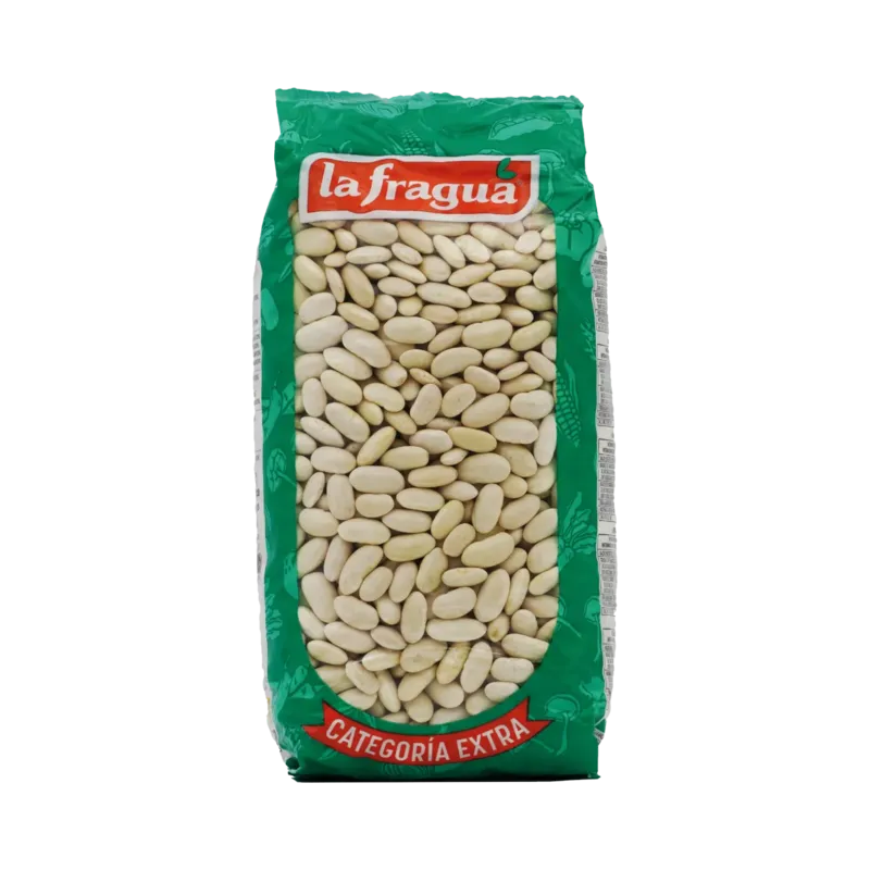 Alubia Blanca Larga Riñón Extra Bolsa 1 kg · 10 unidades · La Fragua