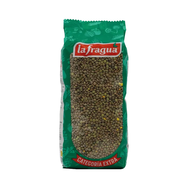 Lenteja Pardina Extra Bolsa 1 kg · 10 unidades · La Fragua