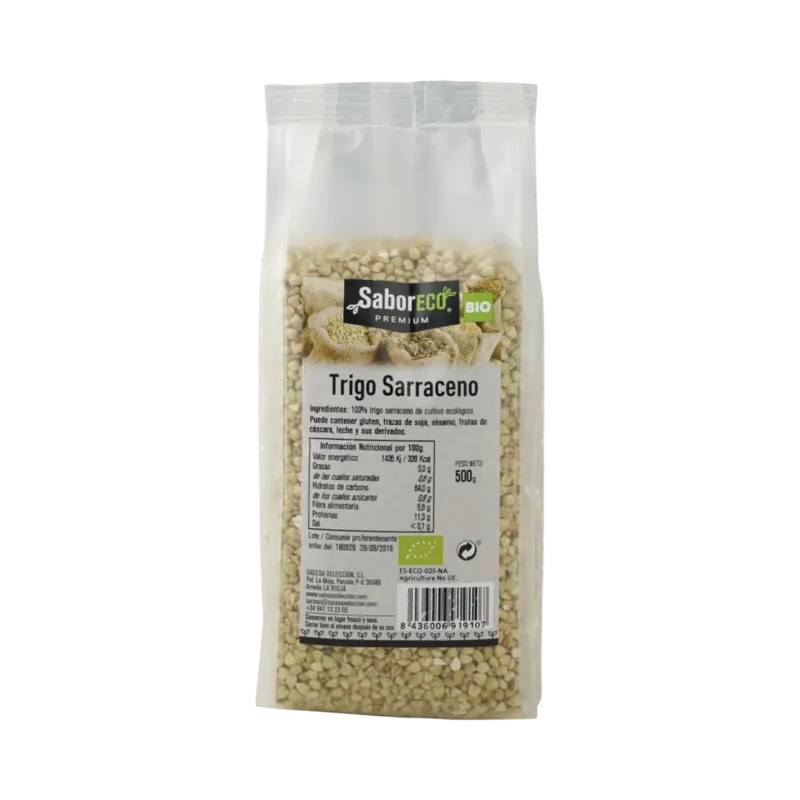 Trigo Sarraceno BIO Bolsa 500 g · 8 unidades · La Fragua