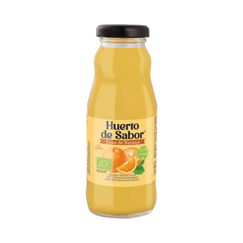 Zumo de Naranja BIO Botella 200 ml · 24 unidades · La Fragua