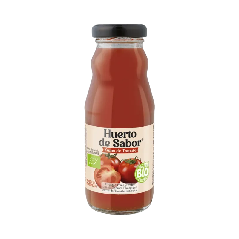 Zumo de Tomate BIO Botella 200 ml · 24 unidades · La Fragua